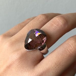 Swarovski Helios Rosaline Moonlight ring